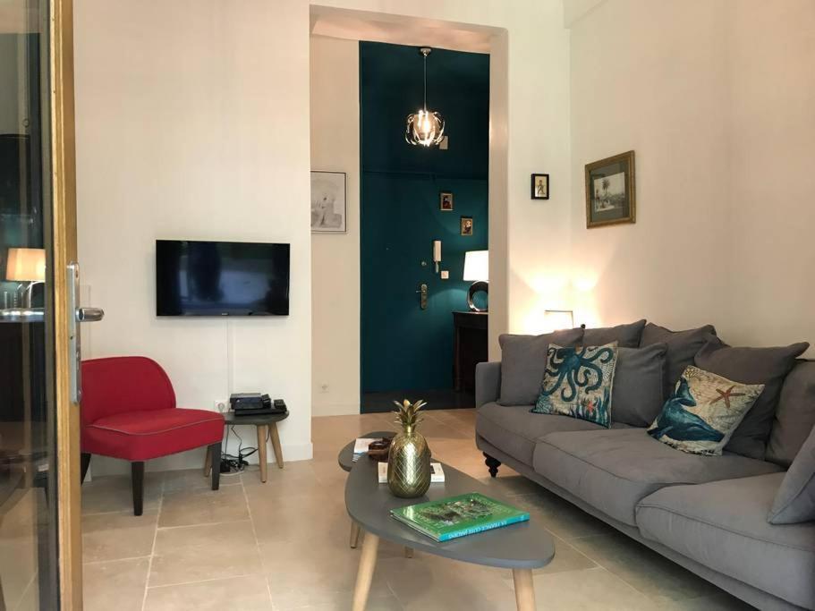 Homelivia, Luxueux Appartement Avec Jardin Prive Nice Eksteriør billede