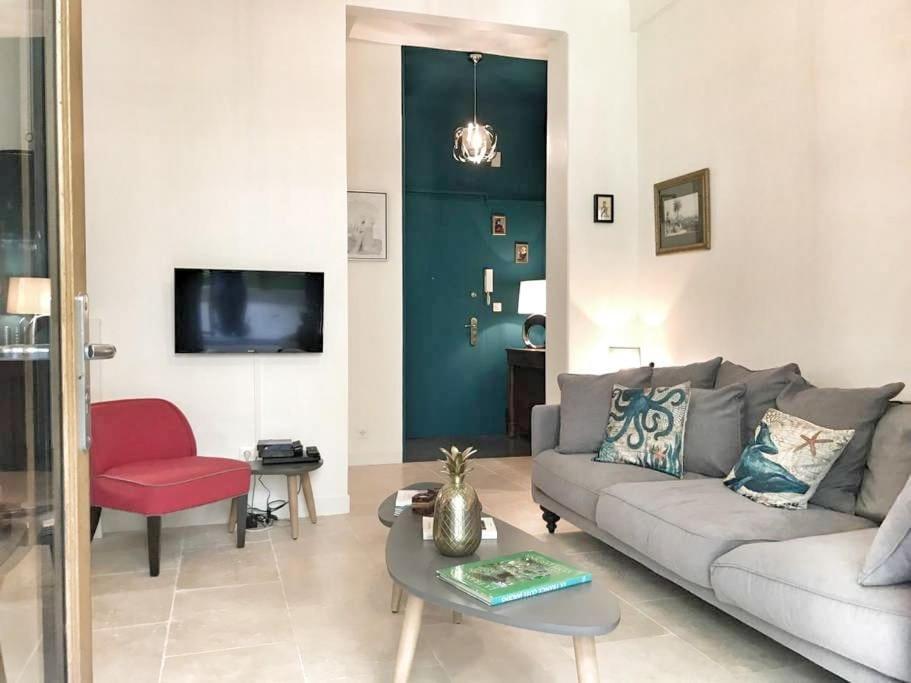 Homelivia, Luxueux Appartement Avec Jardin Prive Nice Eksteriør billede